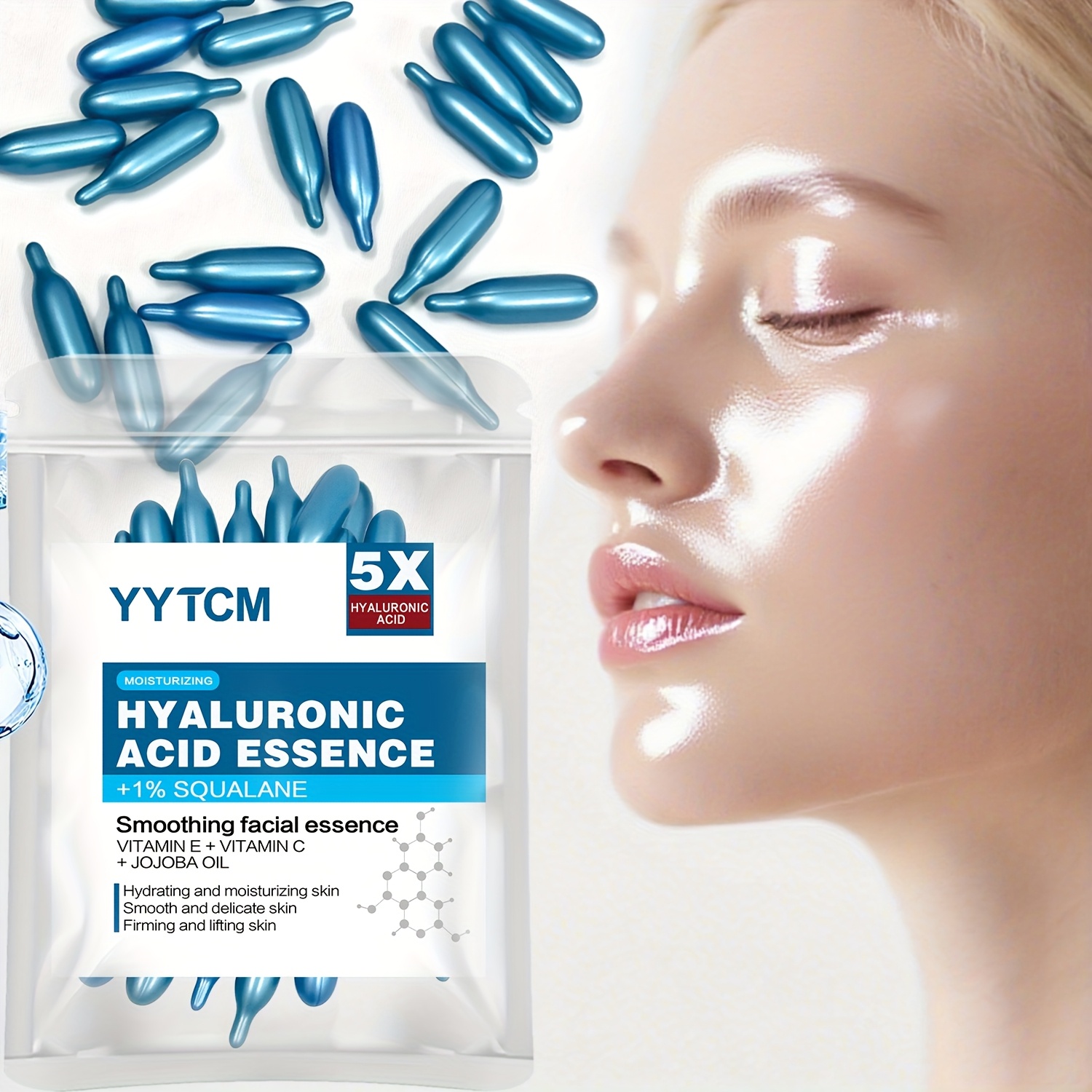 Luxury Skincare Brands - Глубоко увлажняющая эссенция в капсулах с