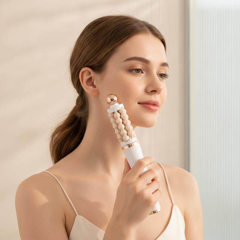 3D-массажер для лица с вращающ – обзор и цена Luxury Skincare Tools